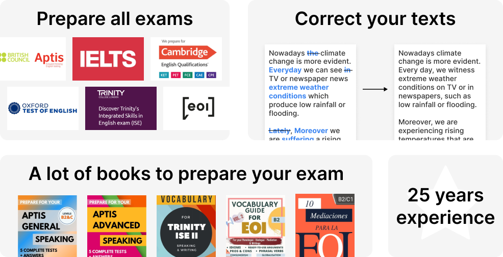 Describes the services that offers ByCelesEnglish